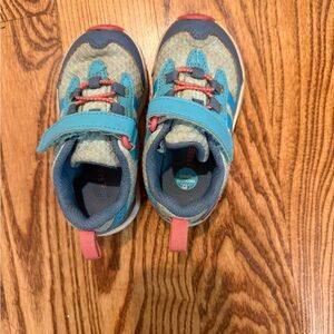 Merrell Kids Teal and Gray Sneakers